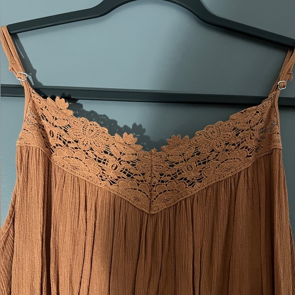 Forever 21 Stappy Burnt Orange Dress (Size: XL) - Picture 6 of 6